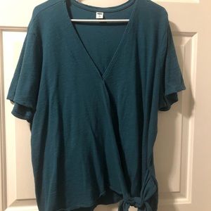 Old Navy Faux Wrap Top